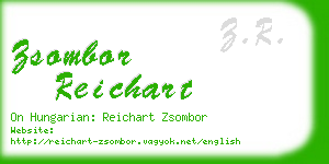 zsombor reichart business card